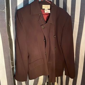 Brown Suit Jacket